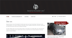 Desktop Screenshot of bavaria-exclusivecars.de